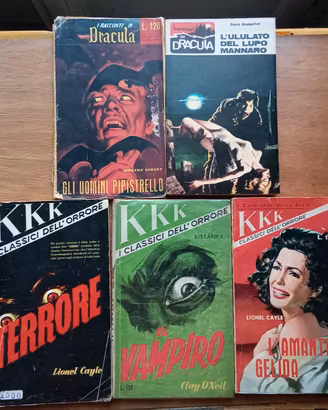 Romanzi Horror anni '50 - '60 - '70