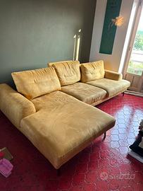 Divano in microfibra