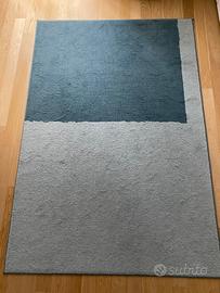 Tappeto pelo corto azzurro 130x190