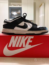 Nike Dunk Low Retro nere e bianche - n 43