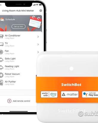 SwitchBot Hub Mini Matter – Nuovo sigillato – Hub