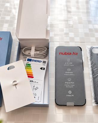 Nubia Air 5G garanzia 24 mesi nuovo 