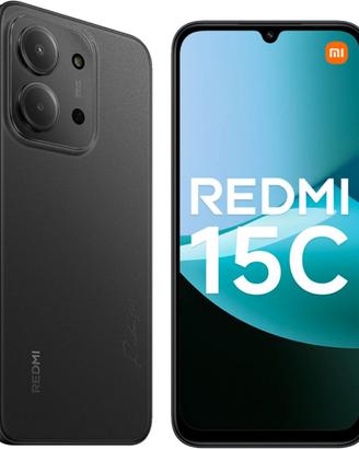 XIAOMI REDMI 15C 256GB 4GB BALCK NUOVO