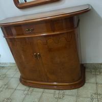 mobile da ingresso con specchio ed attaccapanni 