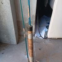 canna da pesca vintage 