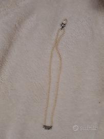 parure collana più orecchini perla nuovo