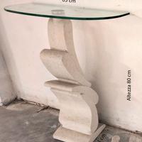 Consolle da entrata con specchio