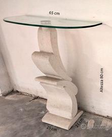 Consolle da entrata con specchio