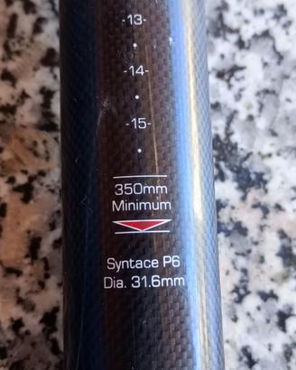tubo sella carbonio syntace p6