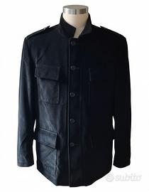 Giacca da uomo in velluto nero t