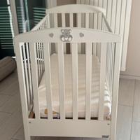 Lettino bambini Erbesi modello Molly bianco