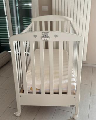 Lettino bambini Erbesi modello Molly bianco