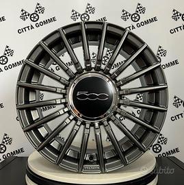 4 CERCHI IN LEGA FIAT 500 DA 15