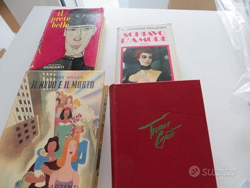 vecchi libri degli anni '50 editi da GARZANTI