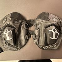 Ginocchiere Moto Icon con saponette - Taglia L/XL