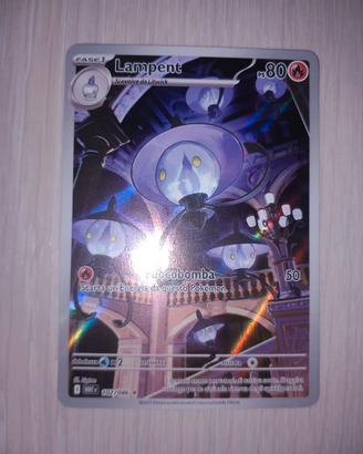 Carte Pokemon Lampent 102/086 Ita Illustr Rara