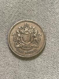 One Pound 1983 Rara