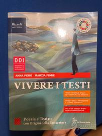 Libro Italiano Vivere i Testi