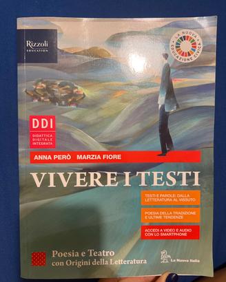 Libro Italiano Vivere i Testi
