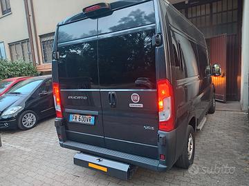 FIAT DUCATO 2018 A METANO 9POSTI PEDANA DISABILI E