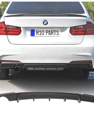 DIFFUSORE BMW F30 F31 LOOK M PERFORMANCE NERO