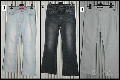 Taglia 26(ita 40),Stock di 3 Pezzi Pantaloni Jeans