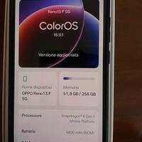 Oppo reno 13 f 5g 8/256gb