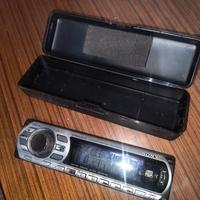 Frontalino originale Sony CDX‑GT610U + custodia – 