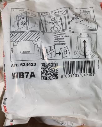 kit fissaggio sanitari Fischer WB7A(Art. 534423)
