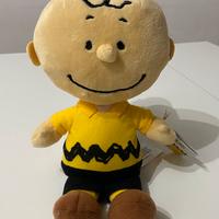 Peanuts Charlie Brown peluches originale etichetta
