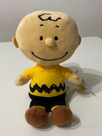 Peanuts Charlie Brown peluches originale etichetta