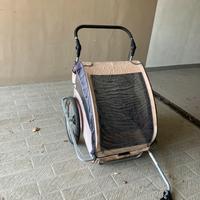 carrello bici rimorchio