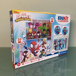 Spidey Edukit 4in1 Clementoni Nuovo