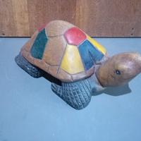 tartaruga in legno 