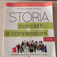 Libro università  "Storia concetti e connessioni"