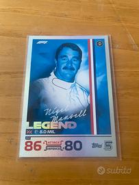 Nigel Mansell topps