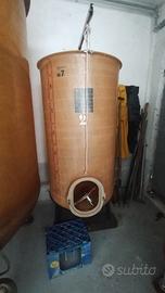 botte vetroresina capacità 7 q.li