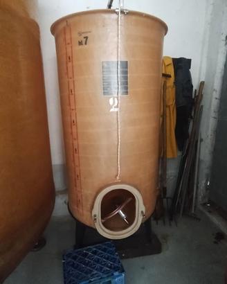 botte vetroresina capacità 7 q.li