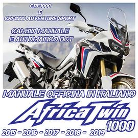 Manuale Officina Honda Africa Twin CRF 1000 e Adv.