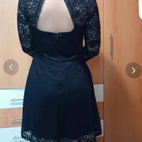 vestito in pizzo nero vero moda