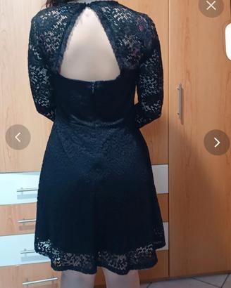 vestito in pizzo nero vero moda