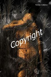 quadro moderno  NUOVO su tela ELENA DUE CANNE