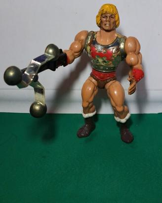 FLYING FISTS HE-MAN MOTU 1986 MATTEL - Con Mazza