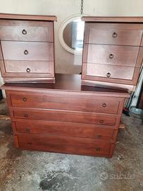 Cassettiera e comodini