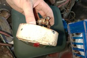 faro anteriore lambretta innocenti 125 c d fanale