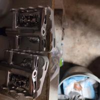 2 paia di pedali doppio uso x mtb