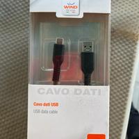 Cavo dati/caricatore usb Type C nuovo nero