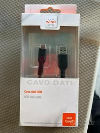 Cavo dati/caricatore usb Type C nuovo nero