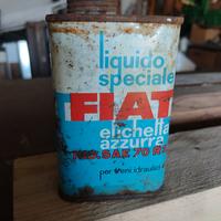 vecchia lattina liquido FIAT 