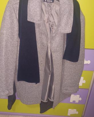 cappotto e sciarpa  bimbo 7/ 8 anni